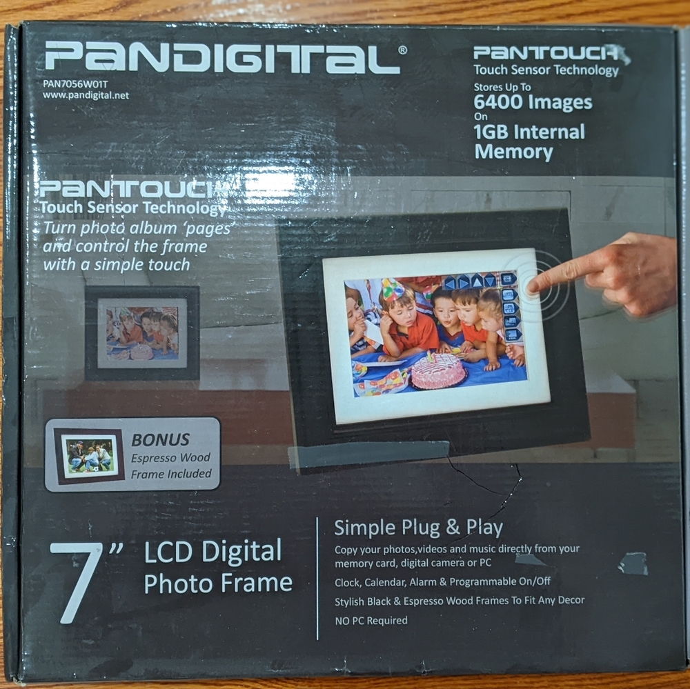 7" LCD Digital photo frame